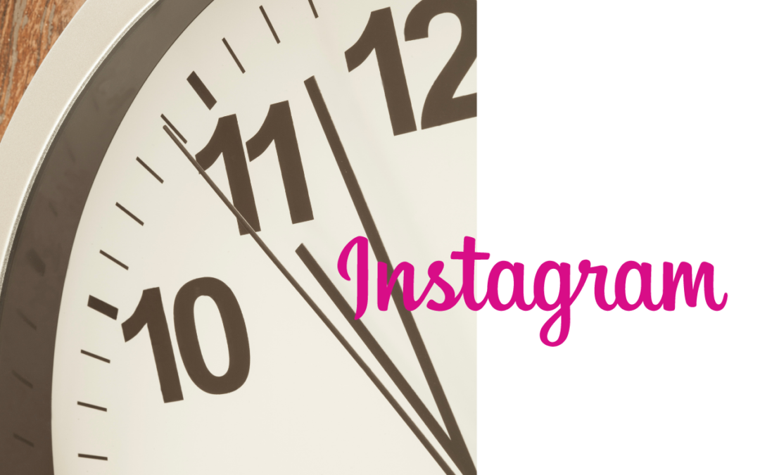 Quel est le meilleur moment pour publier sur Instagram ?